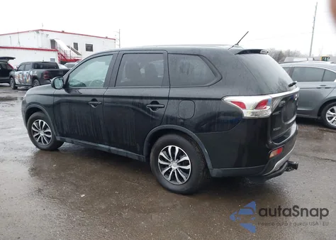 2015 Mitsubishi Outlander Es из США, поврежденный, VIN JA4AD2A33FZ005558